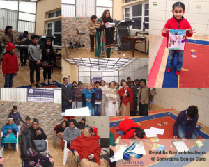 Republic Day Celebrations at Samvedna Senior Care Centre