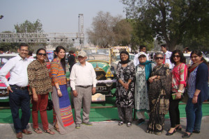 Monthly Outing of members at the Vintage Car Rally