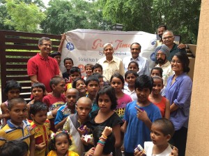 Great Times members spend Janamashtmi with children from Desire Society