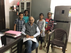 Mr Chadha's finds a sense of purpose through Samvedna's community outreach programme