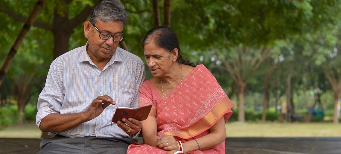 How to ensure elders' well-being when staying away from them