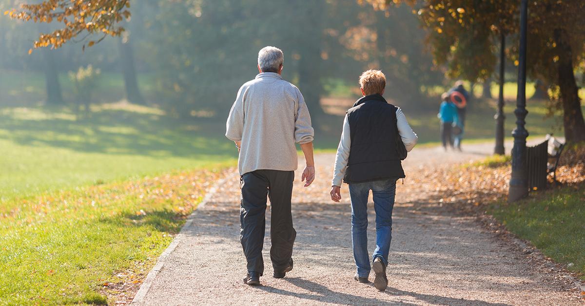 Importance of walking for Senior Citizens