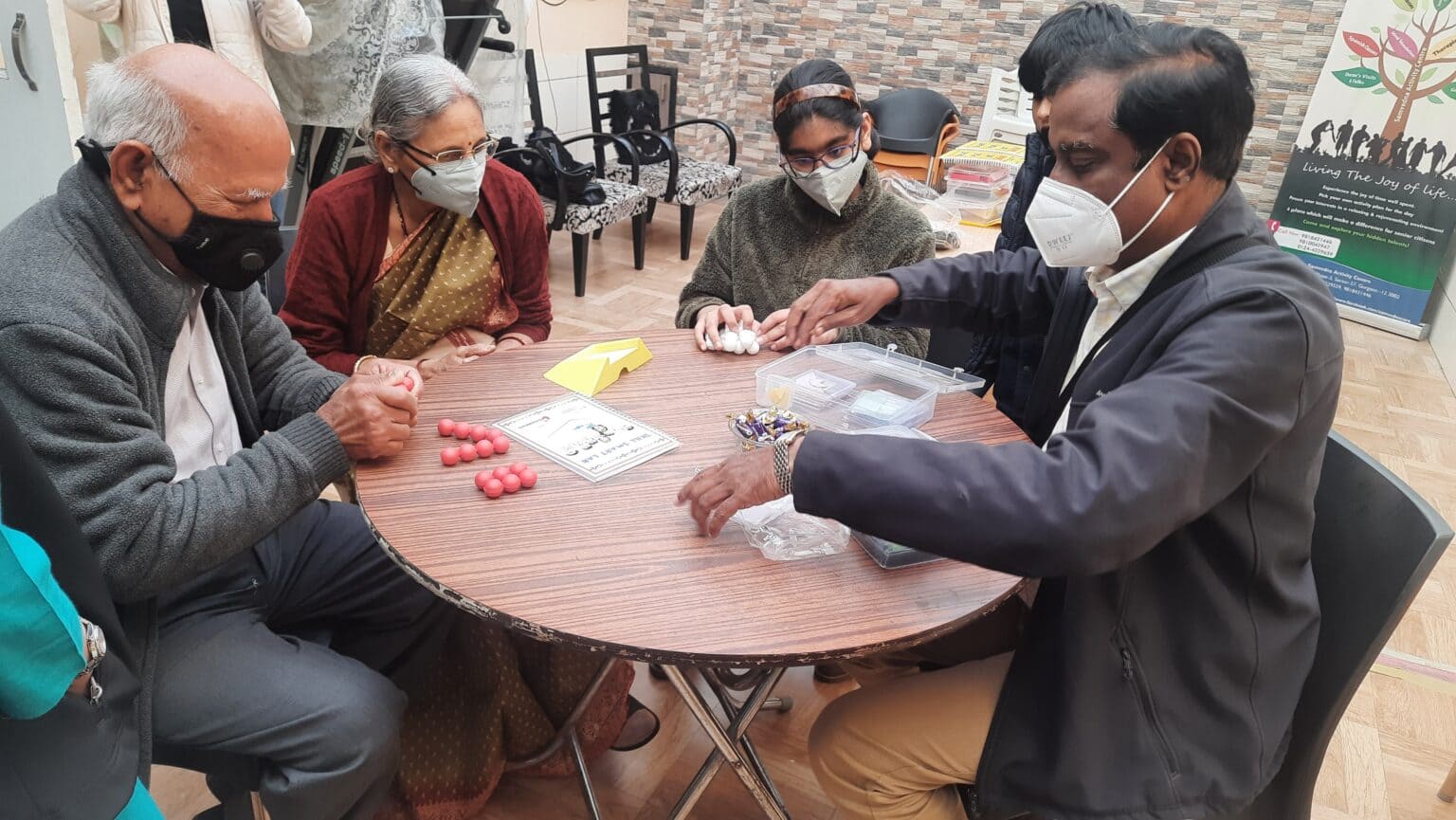 Games and Puzzles: Food for a Healthy Mind for the Elderly