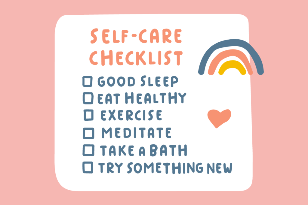 Self-Care Checklist - Samvedna Senior Care