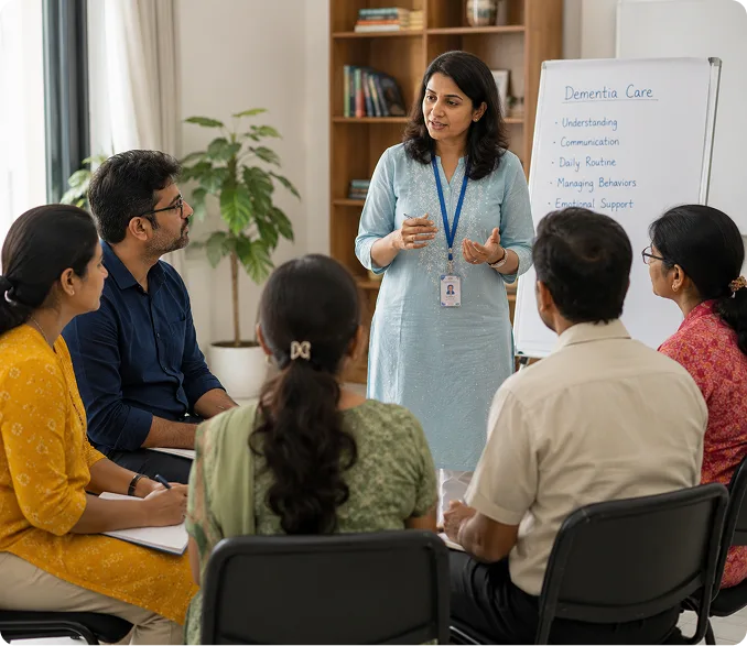 Caregiver Training On Dementia in Delhi